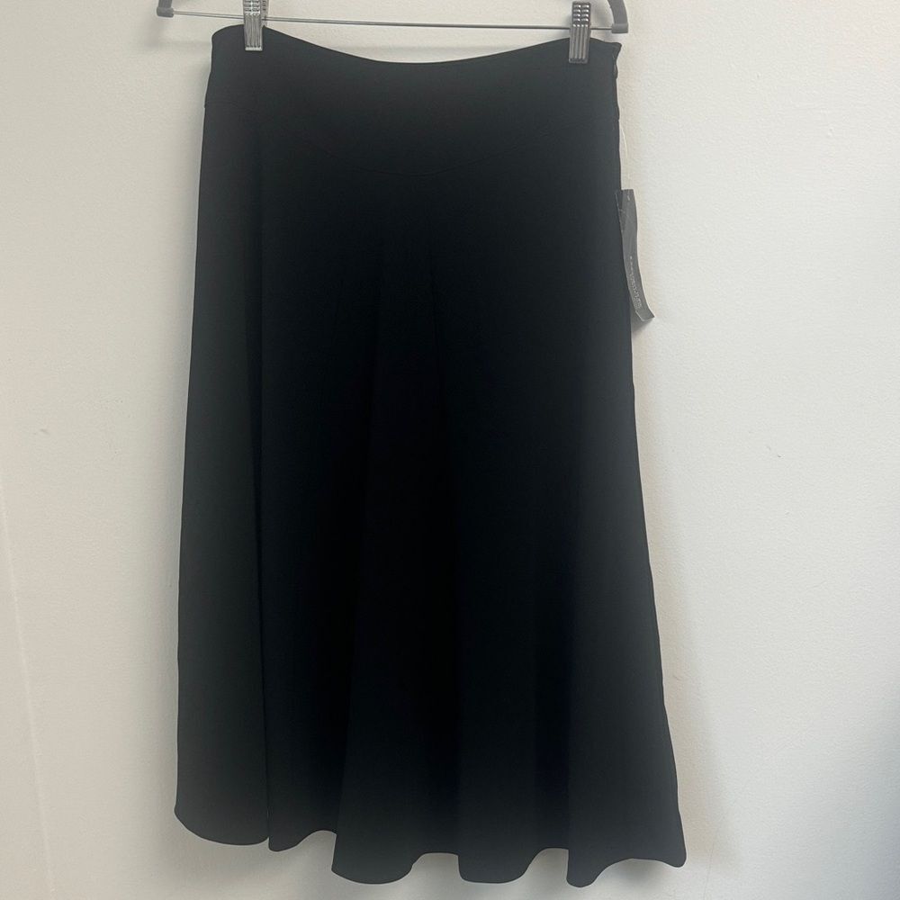Jones New York Classic Black A-Line Skirt